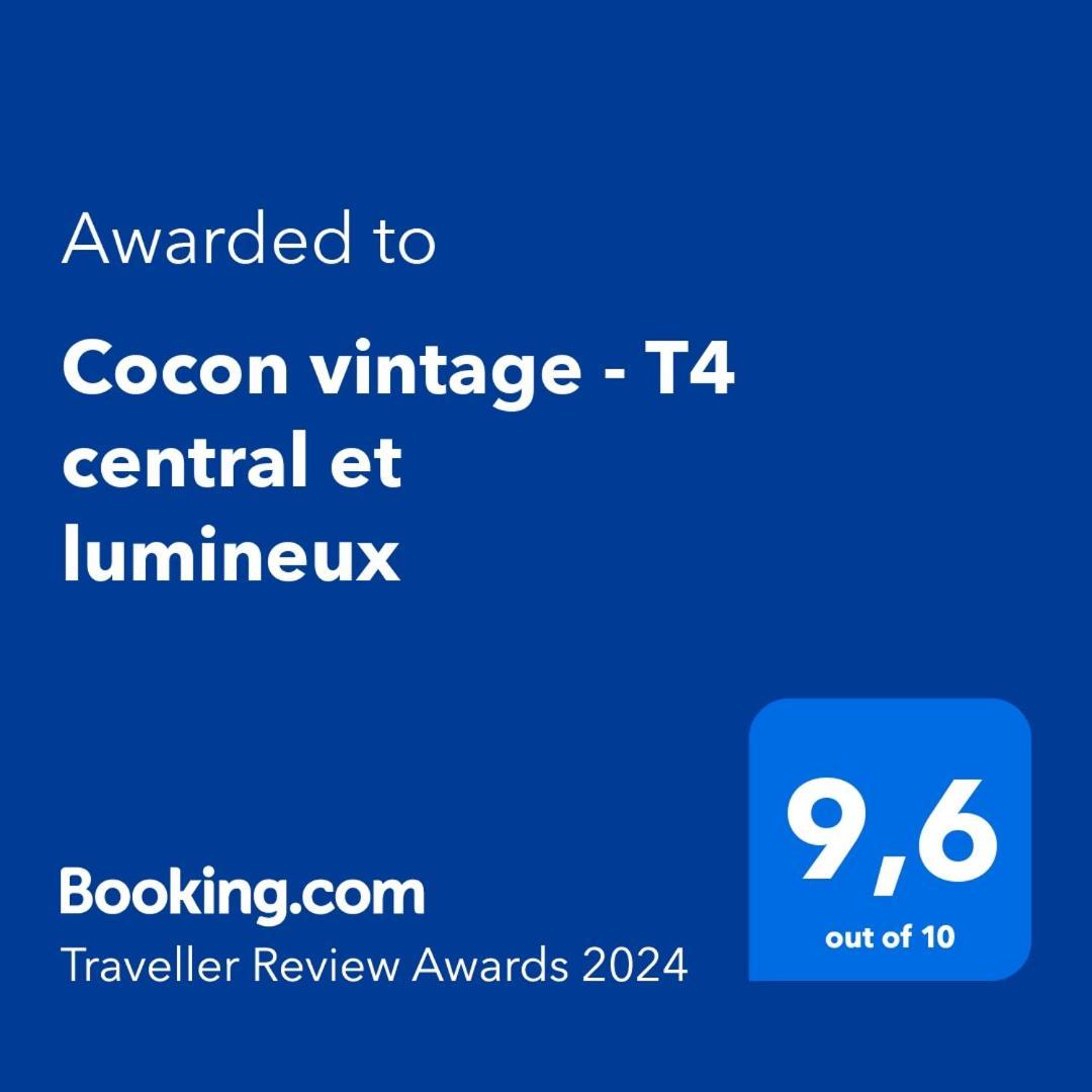 Cocon Vintage - T4 Central Et Lumineux アヌシー エクステリア 写真